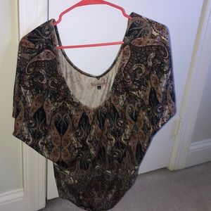 Long sleeve blouse